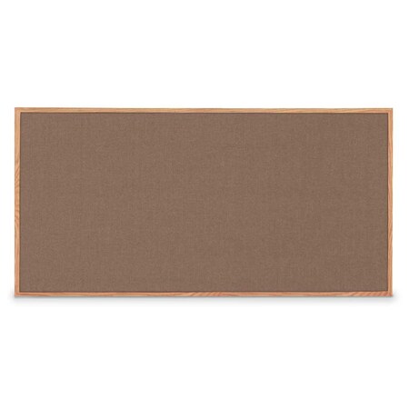 United Visual Products Combo Board, 72"x48", White Frame/White Porcelain & Cork UVDECORK7248W-WHTPORC-CORK